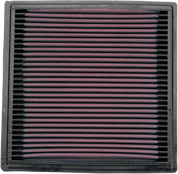 High-flow Air Filter Black, Red, 1, nordicamoto.ro