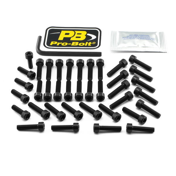 Bolt Kit Black, 1, nordicamoto.ro