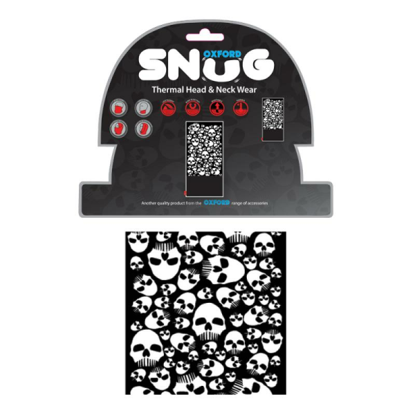 Protectie gat si cap Oxford SNUG Negru Skull-55160e9a14e6ff76c7075955cdf09c8e.webp