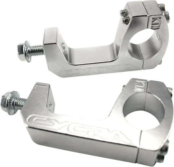 MOOSE RACING Probend Handlebar Mount Silver 