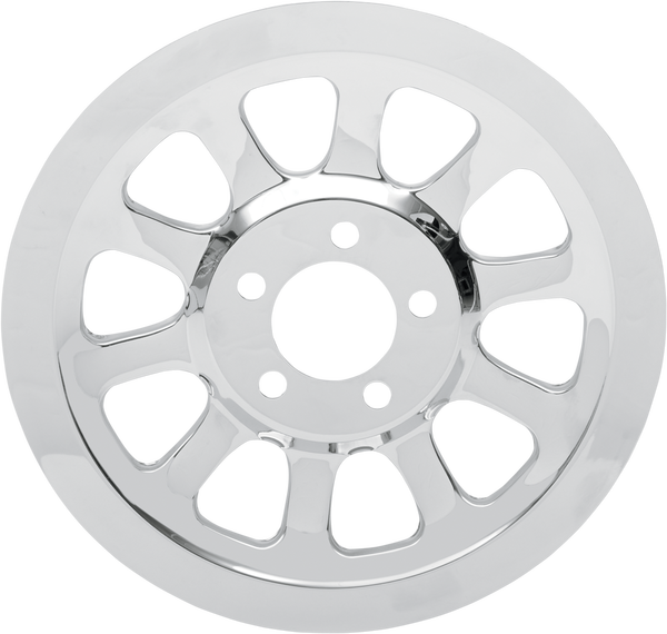 Chrome Outer Rear Pulley Insert Chrome, 1, nordicamoto.ro