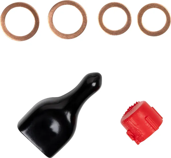 MOOSE RACING Stainless Steel Braided Brake Line -0