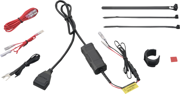 Usb Charging Port Black, 1, nordicamoto.ro