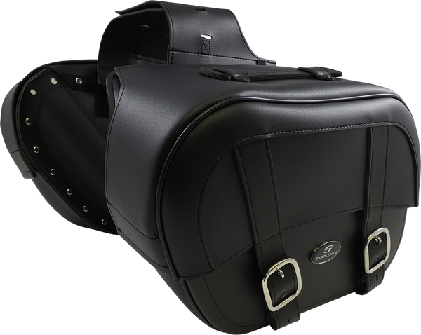 Drifter Saddlebags With Shock Cutaway Black, 5, nordicamoto.ro
