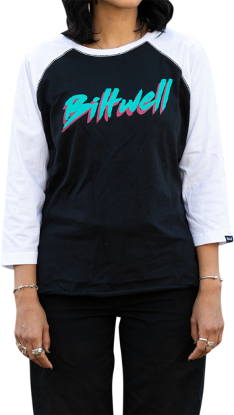 Tricou Dama Bitweel 1985 Raglan Black XL, 4, nordicamoto.ro
