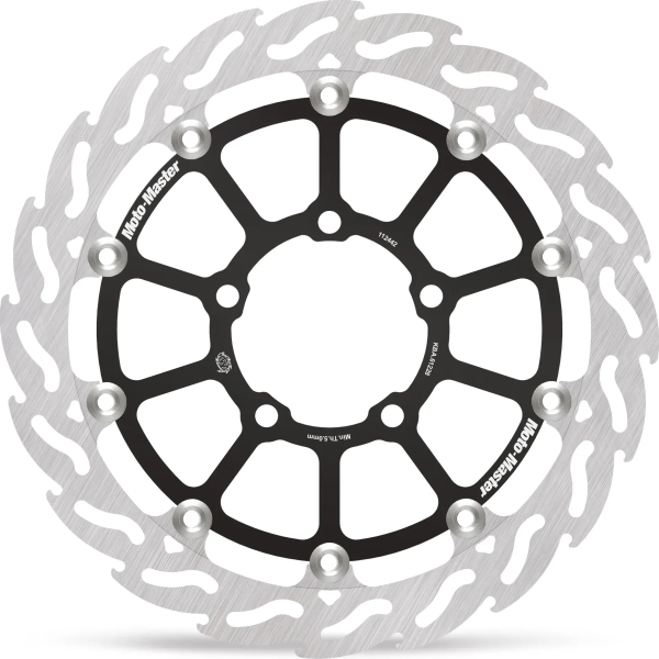 Flame Floating Alu Brake Disc Black, Silver -553e6c080b9a00478af73a798e66dd6b.webp