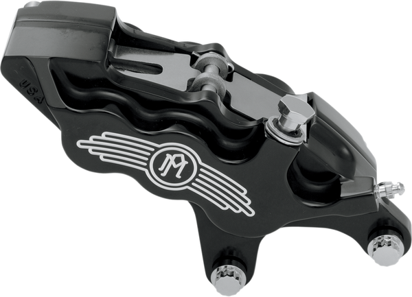 Six-piston Differential-bore Front Caliper Black, Anodized, 2, nordicamoto.ro