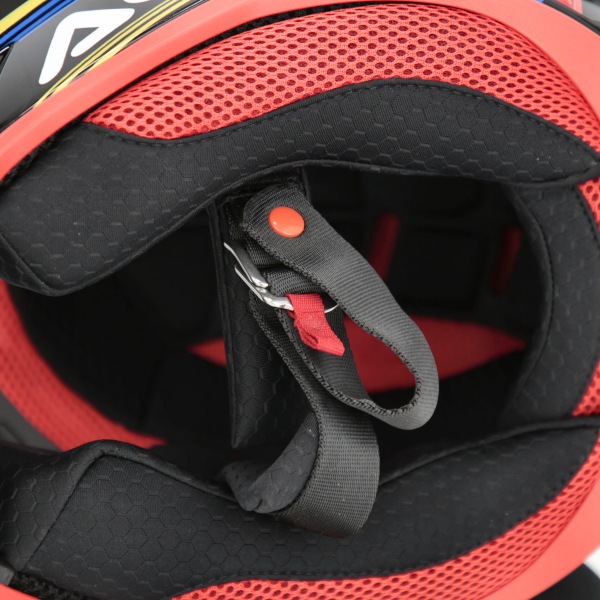 Casca Acerbis Whoops Graphic Negru/Albastru XXL-3