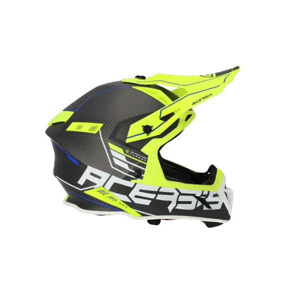 Casca Acerbis Steel Carbon 22.06 Black/Yellow-2