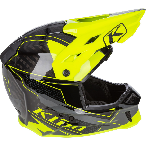 Casca Snowmobil Klim F3 Carbon ECE Wraith-11
