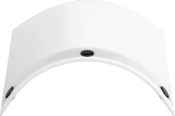3-snap Moto Helmet Visor White ONE SIZE, 4, nordicamoto.ro