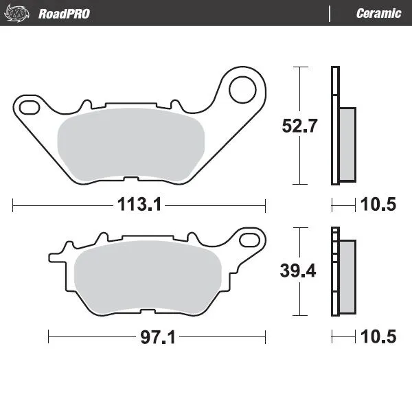 Ceramic Brake Pads-0