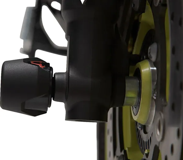 Front Axle Slider Set Black-0