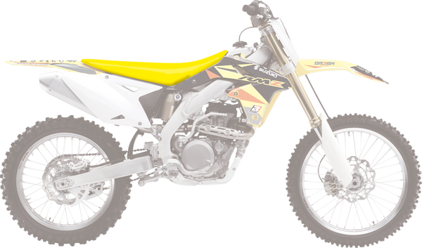 Pyramid Seat Cover Yellow, 1, nordicamoto.ro