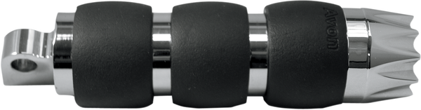Male-mount Footpegs Black, Silver, 1, nordicamoto.ro
