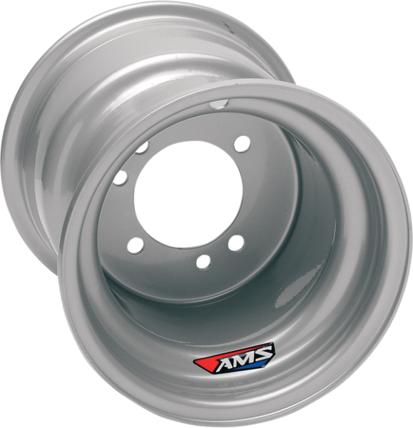 Steel Replacement Wheel Silver 8 x 8.5, 1, nordicamoto.ro