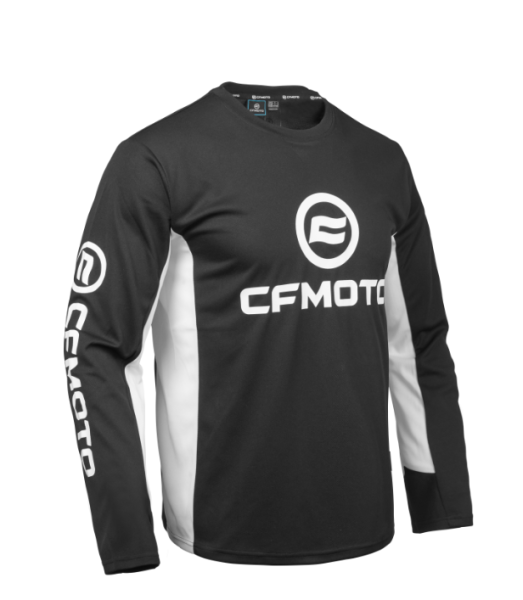 TRICOU CFMOTO MX / ENDURO RIDING – NEGRU / ALB, 14, nordicamoto.ro