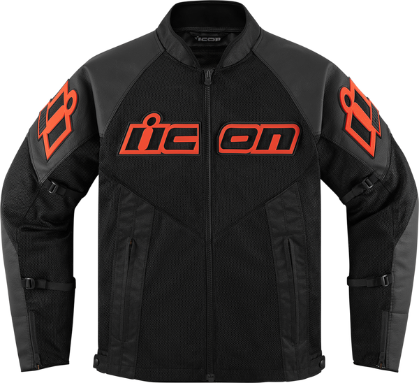 Geaca Piele Icon Mesh AF Slayer-1