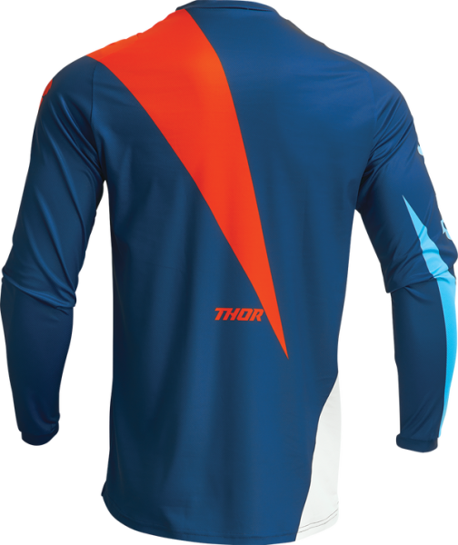 Tricou Thor Sector Edge Navy/Orange-7