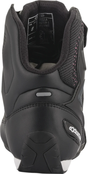 Ghete dama Alpinestars Stella Faster-3 Rideknit Black/Orange/Pink-4