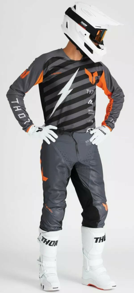 Pantaloni THOR Launchmode Vented Raid Black/Gray-3