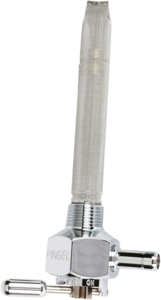 Power-flo Fuel Valve Chrome, 1, nordicamoto.ro