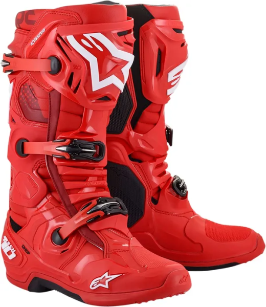 Cizme Alpinestars Tech 10 Black/Red/White-1