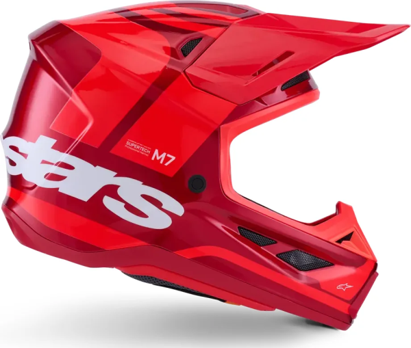 Cască Alpinestars SM7 Core Red-0