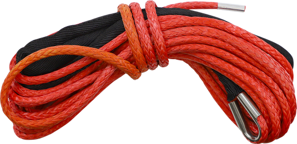 Synthetic Rope For Winch Red, 4, nordicamoto.ro