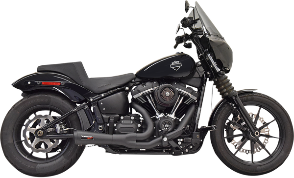 The Ripper Short Road Rage 2-into-1 Exhaust System Black, 1, nordicamoto.ro