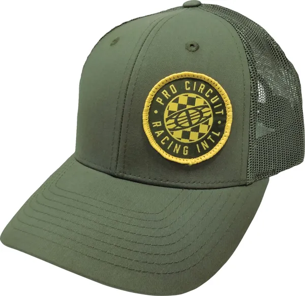 Pro Circuit Checked Global Hat Green -0