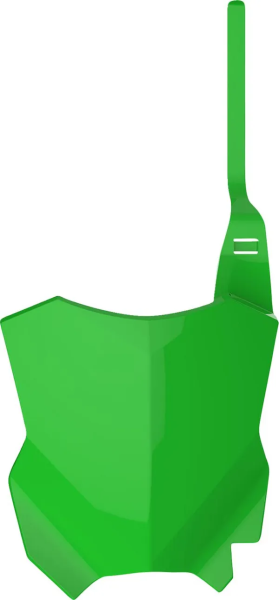 Front Number Plate Green