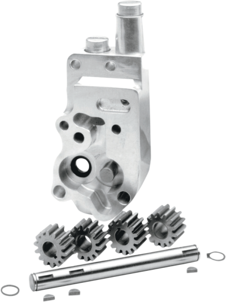 Flow Pro 1 Billet Oil Pump Body Black, 1, nordicamoto.ro