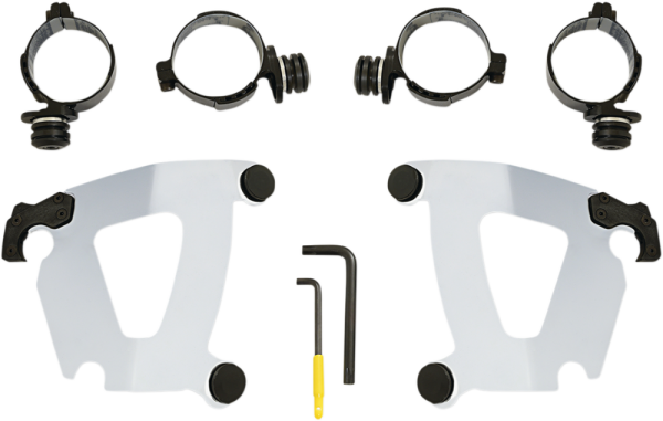 Road Warrior Trigger-lock Mount Kit Polished, 1, nordicamoto.ro