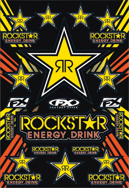 Rockstar Decal Sheet, 2, nordicamoto.ro