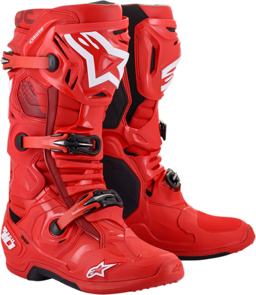 Tech 10 Boots Red 