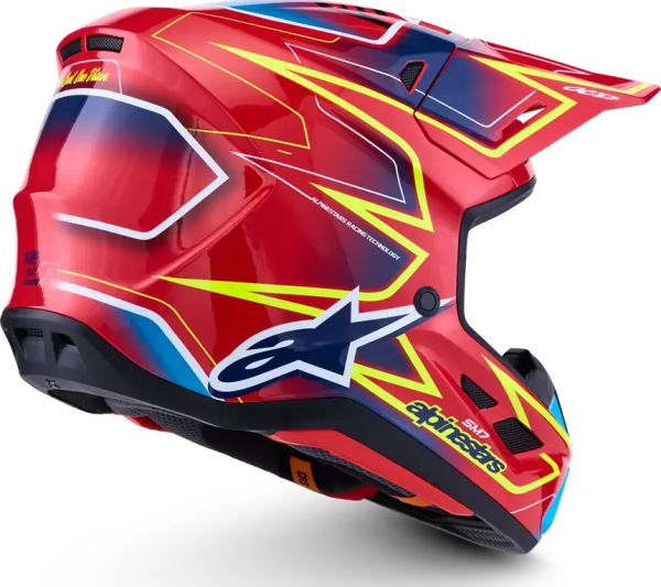 Casca Alpinestars S-M7 Cast Rosu/Galben/Albastru XS, 7, nordicamoto.ro