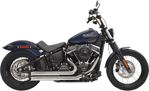 Pro-street Exhaust System Chrome, 1, nordicamoto.ro
