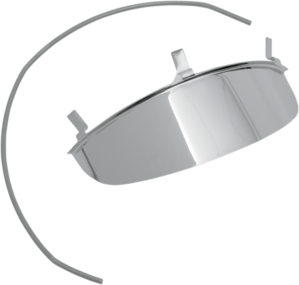 Visors For Headlights & Spotlights Chrome, 3, nordicamoto.ro