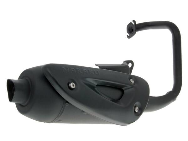 Naraku Traffic Full Exhaust System Black, 2, nordicamoto.ro
