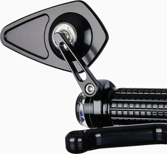 Mo.view Blade Handlebar End Mirror Black, 1, nordicamoto.ro