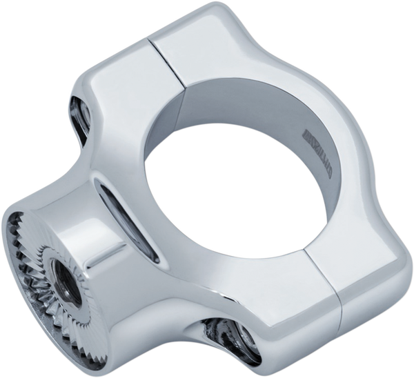 Side-mount License Plate Mount Clamp Gloss Black, 2, nordicamoto.ro