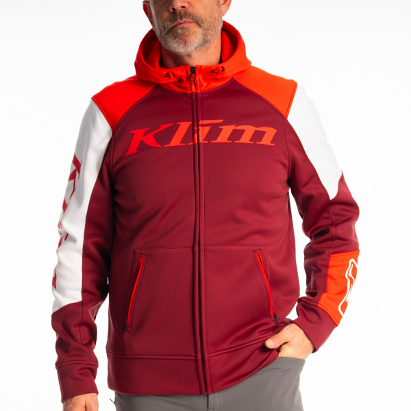 Hanorac Klim Stealth Cabernet - Fiery Red-10