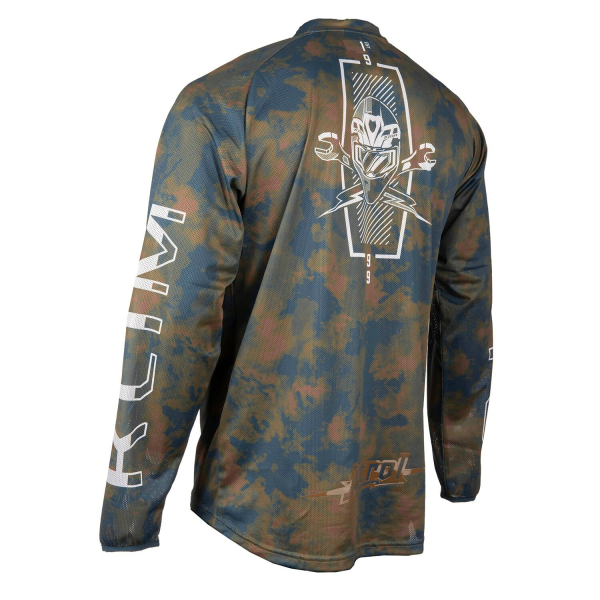Tricou Klim Petrol Octane Winter Moss - Redrock-6
