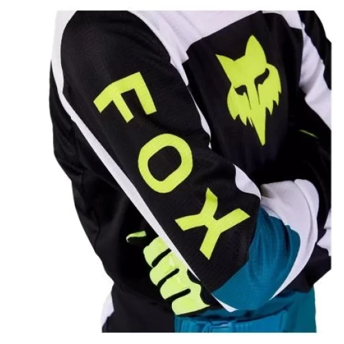 Tricou Copii Fox 180 Nitro Albastru XL, 6, nordicamoto.ro