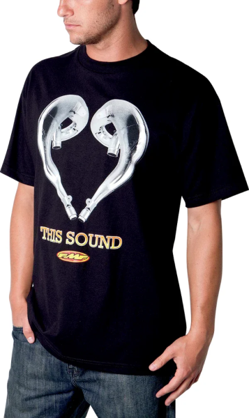 Tee Love Sound WhiteGray, Orange, White, Yellow  2XL, 2, nordicamoto.ro