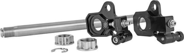 Axle Adjuster Kit Black, 1, nordicamoto.ro