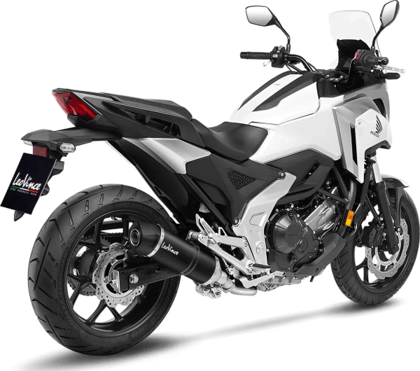 Tobă de eșapament LeoVince LV One Evo Carbon Slip-On pentru Honda NC750X, 3, nordicamoto.ro