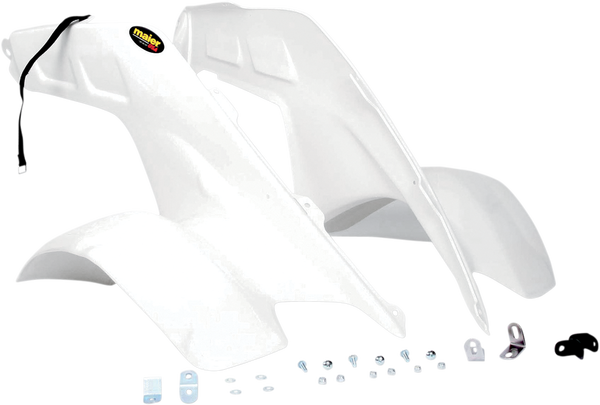 Atv Fender Frnt Pr White, 1, nordicamoto.ro