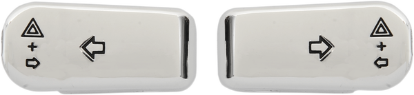Turn Signal Switch Extension Silver, 1, nordicamoto.ro